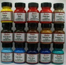 Angelus Acrylic Leather Paint Waterproof Sneaker Paint 1oz - 82 Colors Available Acrylic Paint price