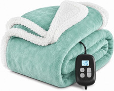 Electric Heated Blanket Full Size 72" x 84", Soft Flannel Heating Blanket Electric Blankets price
