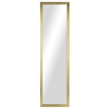 Mainstays 13x49 Gold Rectangle Large Wall Mirror for Bathroom or Living Room Framed Mirror price