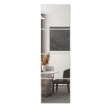 Delma Glass Full Length Wall Mirror Tiles, 14'' 14''x12''-4PCS, Tiles Framed Mirror price