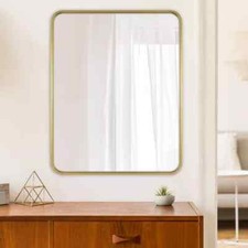24" x 30" Rectangular Decorative Wall Mirror with Rounded Corners Threshold™ Framed Mirror price