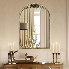 Arched Antique Mirror Arch Vintage Mirror for Wall Metal Framed Baroque Mirrors Framed Mirror price