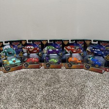 2026 Disney Pixar Cars Light-Up Set of 5 McQueen, Mater, DJ, Wingo, Snot Rod NEW DJ Set price