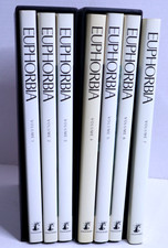 The Euphorbia Journal. 7 Vol Set. Strawberry Press. HC. DJ. NICE set DJ Set price