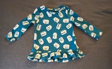 415- Amazon Essentials Child’s Shirt Size 3T Turquoise Long Sleeve Cotton Baby Blouse price