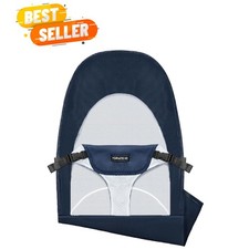 Portable and Breathable Baby Bouncer Seat Cover - Navy Blue, Machine Washable Baby Bouncer Cover price