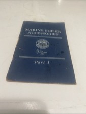 Marine Boiler Accessories catalog 1946 very good condition Combi Boiler Accessories price