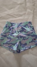 Champion Shorts Infants 18 Months With Panties Green And Purple Camo Baby Panties price