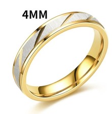 Unique Wave Pattern Couple Rings For Men Women High Quality Stainless Steel Ring Pearl Ring price