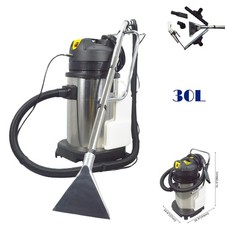 110V 1KW 30L Hotel Carpet Cleaner Spraying/Washing/Drying 3in1 Extractor Machine Carpet Washing Machines price