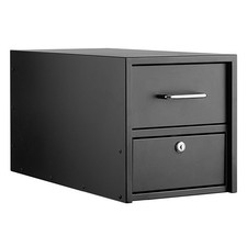 Uimoso Post Mount Mailbox Lockable Outdoor Metal with Magnetic Door Black Mailbox price