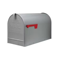 Stanley Gray, Extra Large, Steel, Post Mount Mailbox Mailbox price