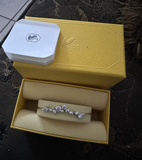 Swarovski Constella Crystal & Pearl Rhodium Plated Adjustable Slide Bracelet Swarovski Bracelet price