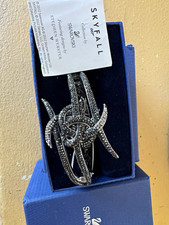 Swarovski Skyfall 007 bracelet Pavé Black Crystal Silver Tone Swarovski Bracelet price
