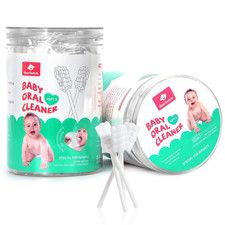 Dearlomum Baby Tongue Cleaner, Newborn Toothbrush, 48PCS Disposable Infant Clean Baby Gum Brush price