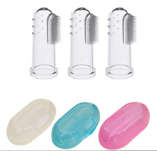 Baby Finger Toothbrush for Training Teething - 3 Pack Baby Gum Brush price
