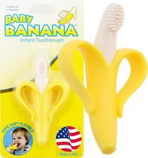 the Original, Banana Brush, Made in USA, Toddler Toothbrush, Family-Owned Busine Baby Gum Brush price