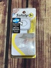 Safety 1st HS288 White Plastic OutSmart Decoy Button Toilet Seat Lock Baby Toilet Seat Lock price