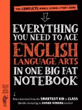 Everything You Need to Ace English Language Arts in One Big Fat Notebook: - GOOD Handwriting Notebook price