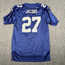 Brandon Jacobs #27 New York Giants NFL Reebok Jersey Kids XL 18-20 Football USA Boys' Jersey price