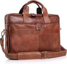 Leather briefcases Laptop Messenger Bags for Men and Women Best Office Bag Women's Briefcase price