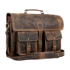 Leather Briefcase Laptop Messenger bag best computer satchel Handmade Bags Women's Briefcase price