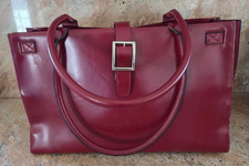 Leather Briefcase Tote - Wilsons Leather - preowned in excellent condition - red Women's Briefcase price