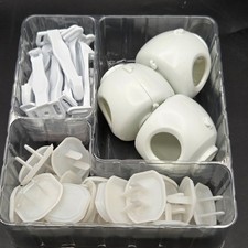 Child Proofing Home Safety Bundle Lot Outlet Covers Doorknob Cabinet Lock Drawer Outlet Safety Lock price