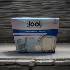 JOOL Baby Universal Safety Outlet Cover Box (2 Pk) Double Lock Baby Products NIB Outlet Safety Lock price