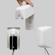 Safety Large Outlet Cover Box for Baby Proofing Outlets | Secure Hidden Lock | O Outlet Safety Lock price