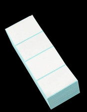 100 Blank Labels, White Sticker, label sticker,thermal label sticker 40mm x 30mm Label price