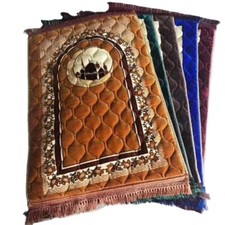 Muslim Prayer mat 2021 New design, very soft Islam Sajadah Rug 80x120, Thick Mat Prayer Rug price