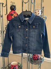 Gymboree Dark Denim Stretch Jean Jacket Girl's Size 7/8 Girls' Jacket price