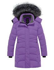 Wantdo Girl's Long Winter Coat Parka Water Resistant Warm Puffer Jacket Girls' Jacket price