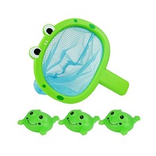 Baby Bath Toys 1 Pcs Frog Animals Fishing Net with 3 Water Small, Baby Bath Net price