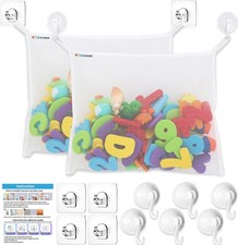 Bath Toy Net for Tub – Large Bath Toy Storage, Mesh Bath Toy Holder for Bathtub, Baby Bath Net price