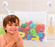 Bath Toy Net 18X16 Inch Kids Bath Tub Toy Holder, Corner Mesh Bag, Baby Bathtub Baby Bath Net price