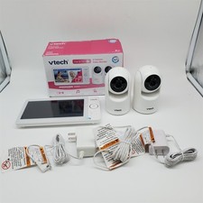 VTech Advanced HQ Max Twin 7" Digital Video 2-Cameras Baby Monitor, White Baby Monitor price