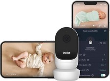 Owlet Cam 2 Smart Video Wifi Baby Monitor 1080p HD Night Vision White BC06NNBBJ Baby Monitor price