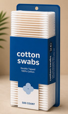 Double-Tipped Cotton Swabs for Personal Hygiene and Baby Care, Cotton, Versatile Baby Cotton Swabs price