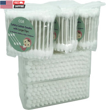 400Pcs  Baby Safety Cotton Swabs with Large Tips for Newborn, Babies, Kids, Chil Baby Cotton Swabs price