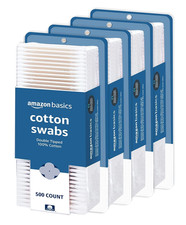 Amazon Basics Cotton Swabs 2000 Count 4 Pack Double Tipped Baby Personal Care Baby Cotton Swabs price