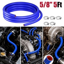 For Nissan Accessories 5/8" 5Ft Heater Hose Coolant Radiator Straight W/5 Clamps Radiator Accessories price
