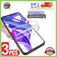 3 x Soft Hydrogel Screen Protector For iPhone 17 16 15 14 13 12 XR Pro Max Plus Mobile Phone Screen Protector price