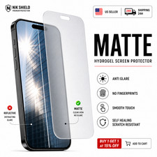 Anti-Glare Matte Soft Screen Protector For iPhone 17 16 15 14 13 12 Pro Max Plus Mobile Phone Screen Protector price