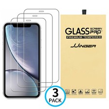 3X Tempered Glass Screen Protector For iPhone 17 16 15 14 13 12 11 Pro Max XR 8 Mobile Phone Screen Protector price