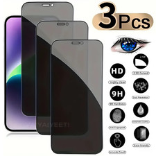 3X For iPhone 17 16 15 14 13 12 11 Pro Privacy Tempered Glass Screen Protector Mobile Phone Screen Protector price