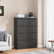 Lockable Lateral File Cabinet with 4 Drawer Metal Filing Storage Cabinet Metal Filing Cabinet price