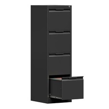 4 Drawer Metal File Cabinet for A4/ Letter Legal Lockable Filing Storage Cabinet Metal Filing Cabinet price
