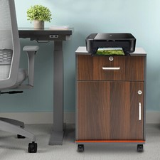 2 Tier Mobile File Cabinet, Under Desk Metal Filing Cabinet with Lock & 1-Drawer Metal Filing Cabinet price